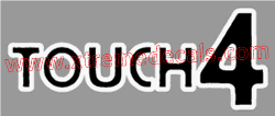 touch 4 Style B decal 2 colour